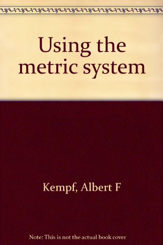 Imagen de archivo de Using The Metric System a la venta por BookHolders
