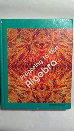 9780844519579: Preparing to Use Algebra