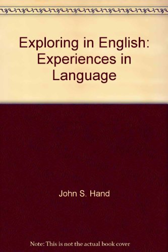 Stock image for Exploring In English experiences in Language for sale by Ken's Book Haven