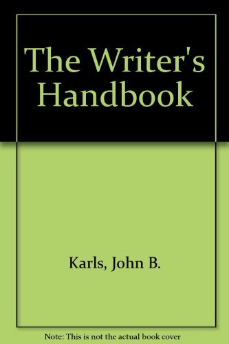 9780844529356: The Writer's Handbook