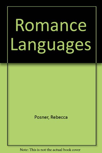 9780844608532: Romance Languages