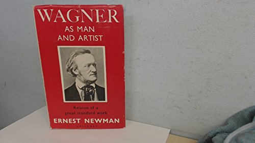 Imagen de archivo de Wagner As Man and Artist a la venta por Wonder Book
