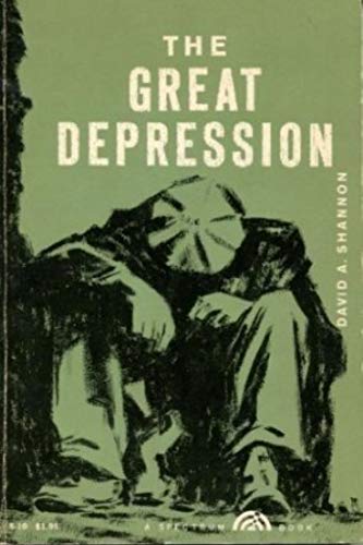 9780844629254: The Great Depression (The Eyewitness Accounts of American History Series ; S-10)
