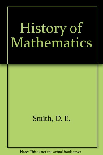 9780844629551: History of Mathematics