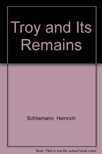 9780844668628: Troy and Its Remains