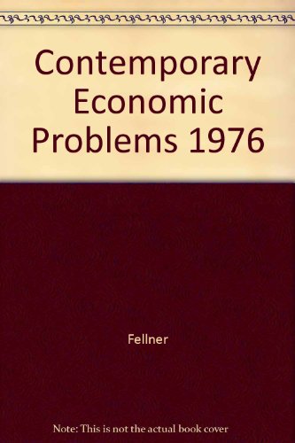 Imagen de archivo de AEI Studies on Contemporary Economic Problems : 1976 a la venta por RWL GROUP  (Booksellers)