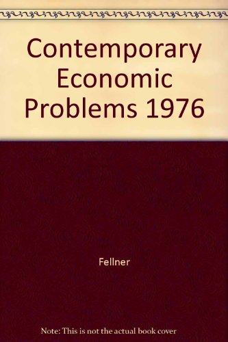 Stock image for AEI Studies on Contemporary Economic Problems : 1976 for sale by RWL GROUP  (Booksellers)