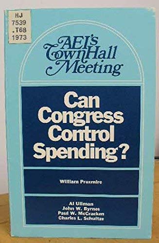Stock image for Can Congress Control Spending? : [Proceedings for sale by Better World Books