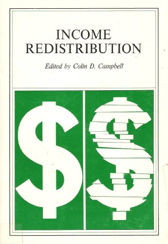 9780844720982: Income Redistribution: Proceedings of a Conference Held in Washington, May 1976