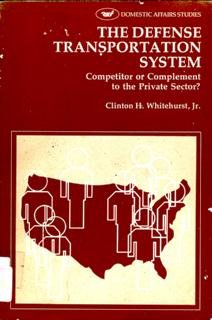 Beispielbild fr Defense Transportation System zum Verkauf von Better World Books