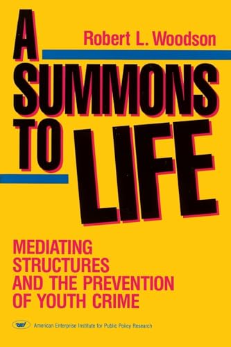 9780844736761: A Summons to Life: Mediating Structures and the Prevention of Youth Crime