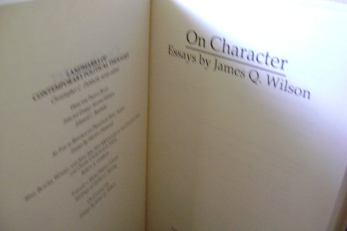 Stock image for On Character: Essays for sale by Wonder Book