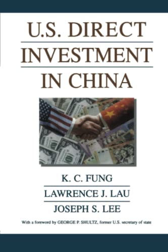 Imagen de archivo de U.S. Direct Investment in China a la venta por Hippo Books