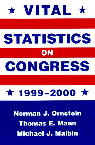 Beispielbild fr Vital Statistics on Congress zum Verkauf von 2Vbooks