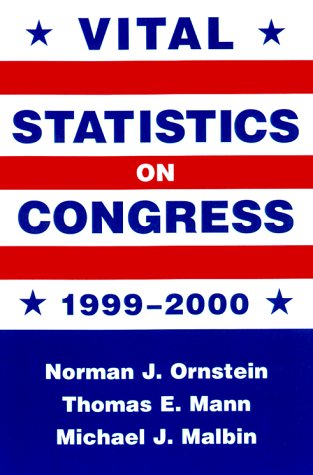 Stock image for Vital Statistics on Congress for sale by 2Vbooks
