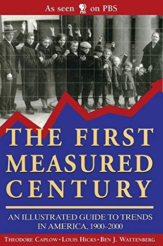 Beispielbild fr The First Measured Century: An Illustrated Guide to Trends in America, 1900-2000 zum Verkauf von Wonder Book