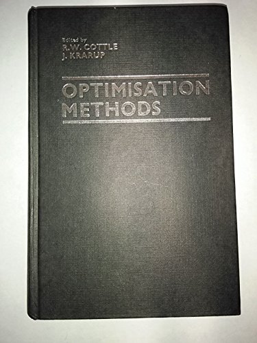 Stock image for Optimization methods for resource allocation;: Proceedings of a NATO conference held in Elsinore, Denmark for sale by Zubal-Books, Since 1961