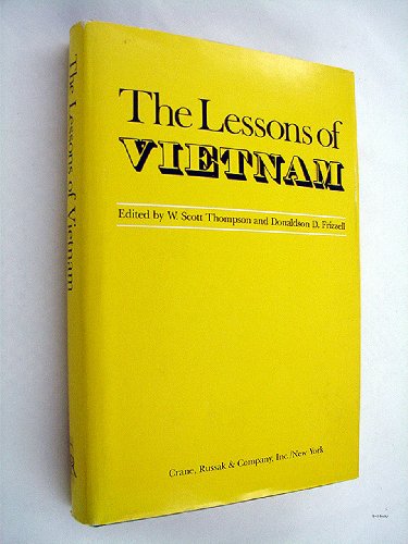 Imagen de archivo de The Lessons of Vietnam a la venta por Book Express (NZ)