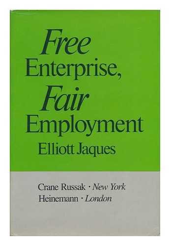 Imagen de archivo de Free Enterprise, Fair Employment a la venta por Better World Books