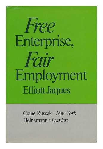 Stock image for Free Enterprise, Fair Employment for sale by Better World Books