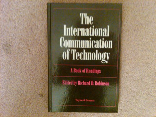 Beispielbild fr The International Communication of Technology. A Book of Readings zum Verkauf von Zubal-Books, Since 1961