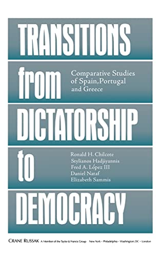 Stock image for Transitions from Dictatorship to Democracy : Comparative Studies of Spain, Portugal and Greece for sale by Better World Books Ltd