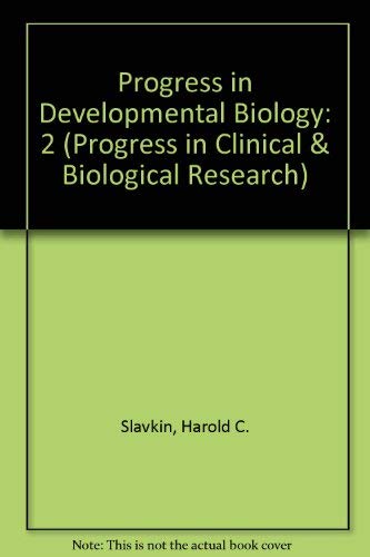 Progress in Developmental Biology, Part B,
