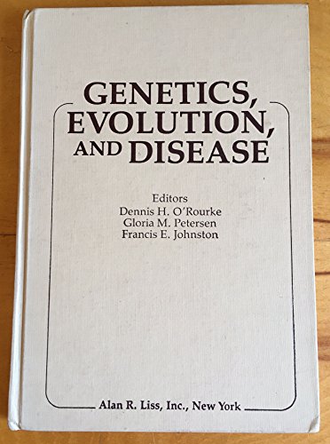 Stock image for Genetics, Evolution and Disease for sale by Better World Books