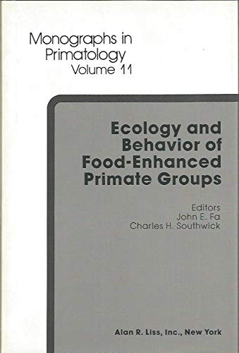 Beispielbild fr Ecology and Behavior of Food-Enhanced Primate Groups zum Verkauf von Better World Books