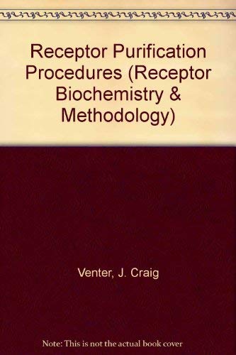 9780845137017: Receptor Purification Procedures (Receptor Biochemistry & Methodology)