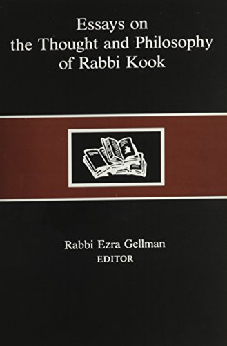 Beispielbild fr Essays on the Thought and Philosophy of Rabbi Kook. zum Verkauf von Henry Hollander, Bookseller
