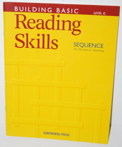 Beispielbild fr Building Basic Reading Skills Sequence Level G zum Verkauf von Wonder Book