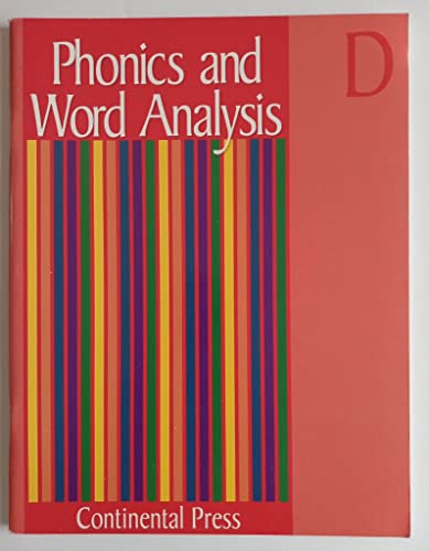 Stock image for Phonics and Word Analysis Level A (Phonics and Word Analysis, D) for sale by Better World Books
