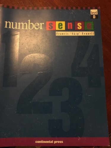 Beispielbild fr Number Sense: Level D zum Verkauf von GloryBe Books & Ephemera, LLC