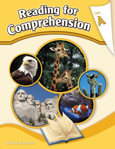 Beispielbild fr Reading Comprehension Workbook: Reading for Comprehension, Level A - 1st Grade zum Verkauf von ZBK Books