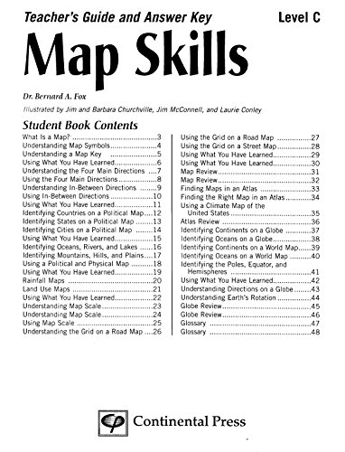 Imagen de archivo de Map Skills Level C (Map Skills, C) a la venta por Wonder Book