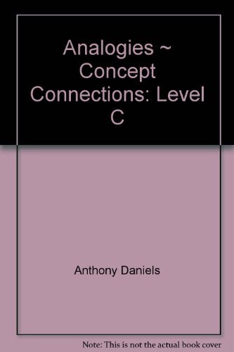 Imagen de archivo de Analogies ~ Concept Connections: Level C a la venta por Better World Books