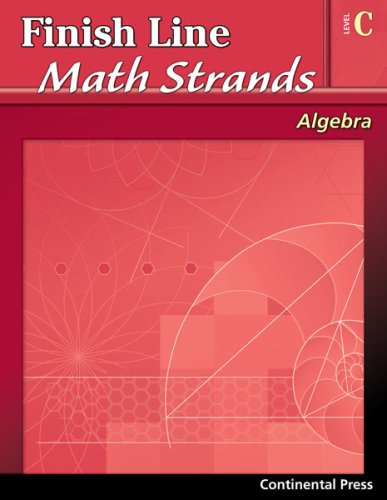 9780845451359: Algebra Workbook: Finish Line Math Strands: Algebra, Level C - 3rd Grade