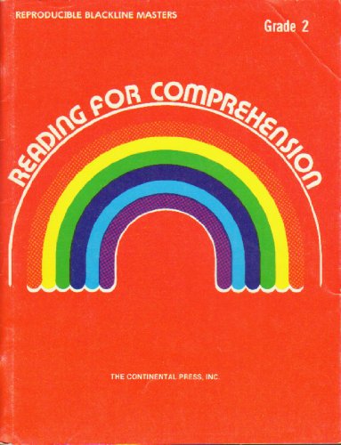 9780845464786: Reading for Comprehension, Gr. 2 Reproducible Blackline Masters
