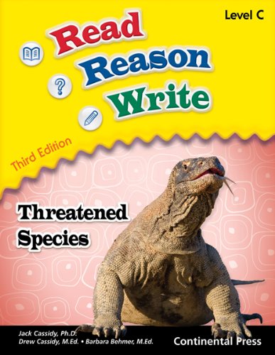 Stock image for Reading Workbook: Read Reason Write: Threatened Species, Level C (Grade 3) for sale by Discover Books
