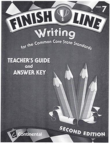 Beispielbild fr Finish Line Writing For the Common Core State Standards Grade 7 zum Verkauf von TextbookRush