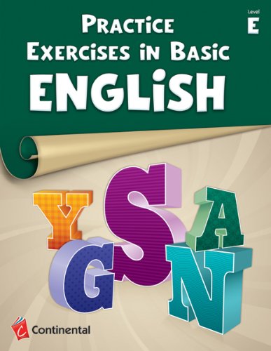 Beispielbild fr Practice Exercises In Basic English: Level E (Grade 5) zum Verkauf von Gulf Coast Books
