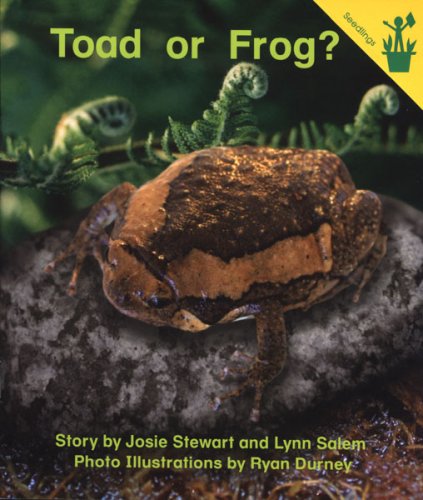 Beispielbild fr Early Reader: Toad or Frog? zum Verkauf von Once Upon A Time Books