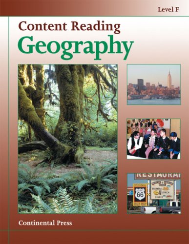9780845497784: Geography Workbook: Content Reading: Geography, Level F - 6th Grade