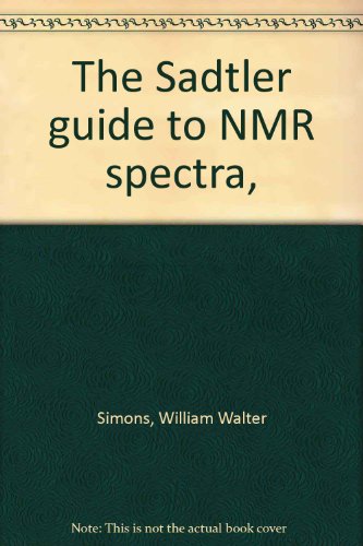 Stock image for The Sadtler Guide to NMR Spectra for sale by Anybook.com