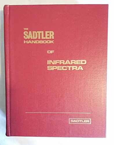 Stock image for Sadtler Handbook of Infrared Spectra 0855014415 for sale by Light Bookstall