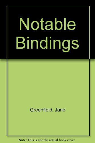 9780845731468: Notable Bindings