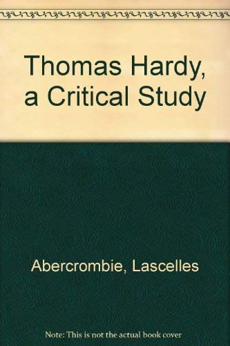 Beispielbild fr Thomas Hardy, a Critical Study zum Verkauf von ThriftBooks-Atlanta