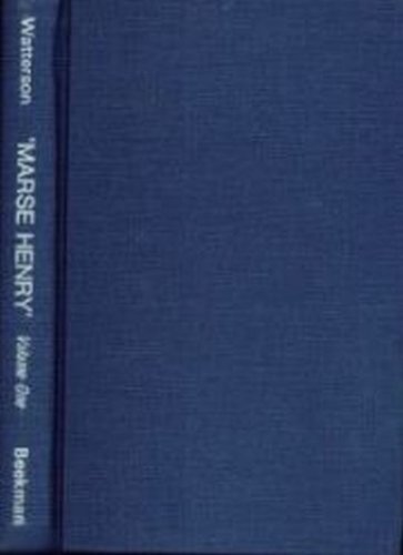 Marse Henry (9780846400028) by Watterson