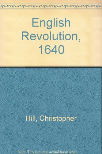 9780846403791: English Revolution, 1640
